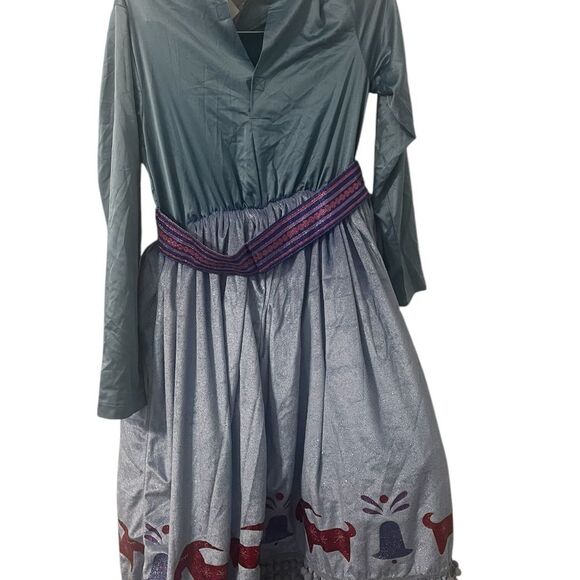 Disney Princess Anna Dress From Olaf's Frozen Adventure Size 11/12 RARE - Picture 7 of 15